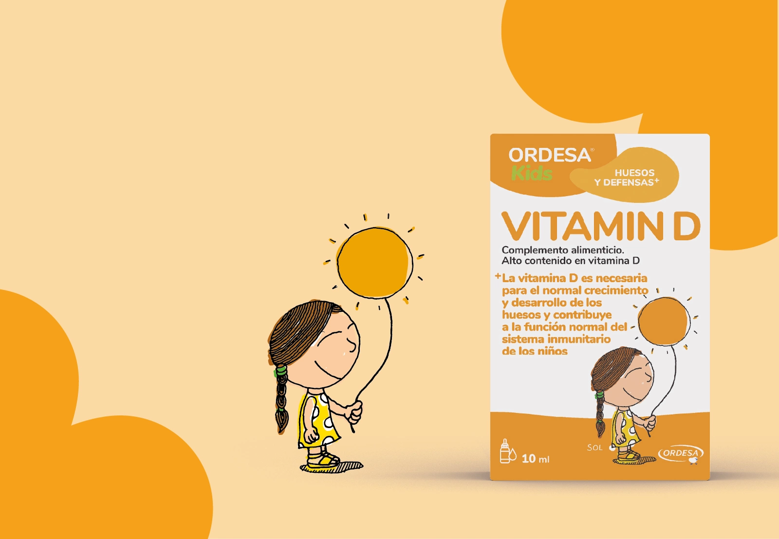 Vitamin D, aporte de vitamina D en cada gota