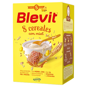 Product Blevit® 8 cereales con miel